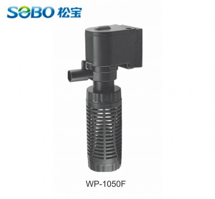 Sobo WP-1050F Akvaryum Kompakt İç Filtre - 400 L/H 4W Oksijen Aparatlı