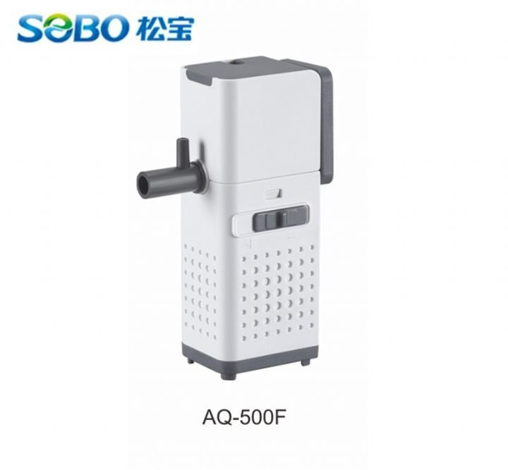 Sobo AQ-500F Nano Akvaryum İç Filtre ve Su Temizleyici - 500 L/H 6W