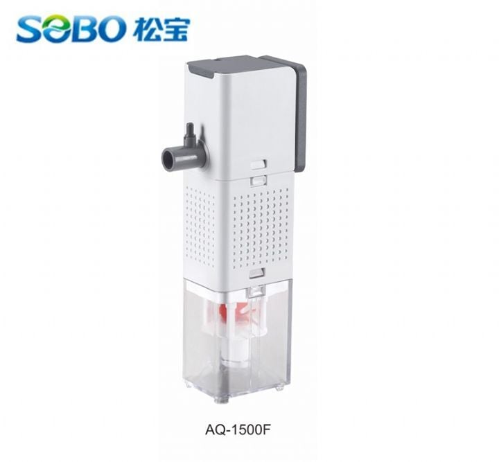 Sobo AQ-1500F Büyük Akvaryum İç Filtre ve Su Temizleyici - 1500 L/H 25W