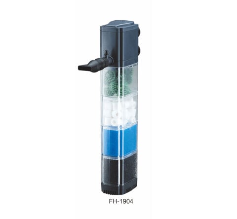 Sobo FH-1904 Akvaryum İç Filtre - 1500 L/H 19W 4 Sepetli Biyolojik Temizleyici