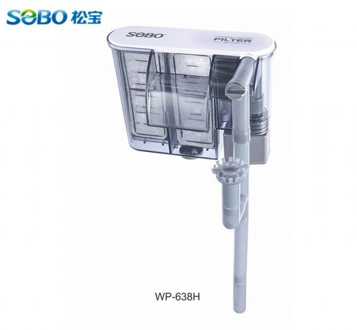Sobo WP-638H Akvaryum Askı Şelale Filtre - 500 L/H 6.8W