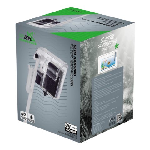 Venusaqua VS-501HF Akvaryum Askı Şelale Filtre - 500 L/H 8W