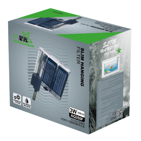 Venusaqua AQ-350F Akvaryum Askı Şelale Filtre - 300 L/H 3W