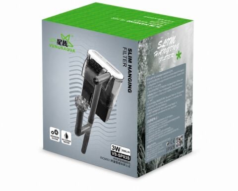 Venusaqua VS-SP03S Akvaryum Askı Şelale Filtre - 300 L/H 3W