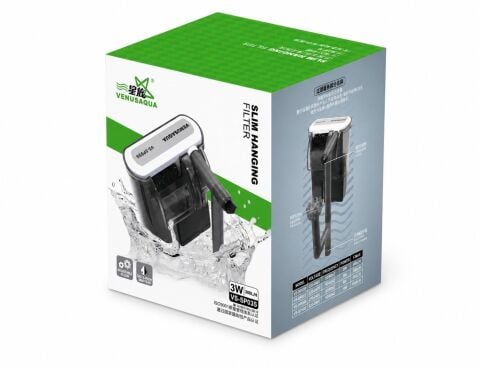 Venusaqua VS-SP03S Akvaryum Askı Şelale Filtre - 300 L/H 3W