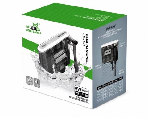 Venusaqua VS-SP11S Akvaryum Askı Şelale Filtre - 600 L/H 6W