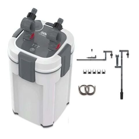 Sobo AQ-905F UV Lambalı Akvaryum Dış Filtre 5 Sepetli 1200 L/S (12W + 9W UV)
