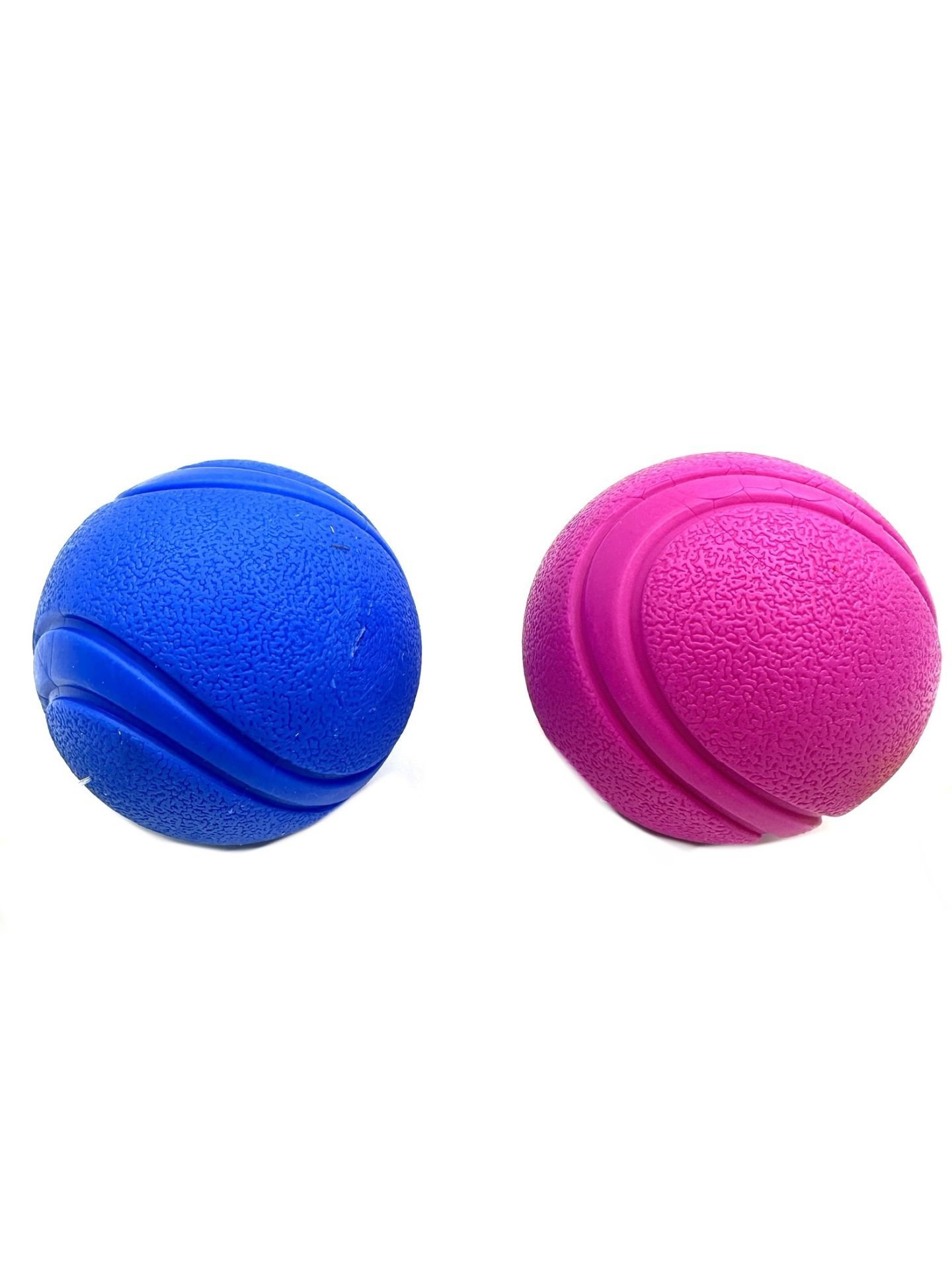 Sağlam Yumuşak Dokulu Köpek Oyun Topu Seti 2'li