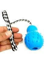 Zilli Tutma İpli Tartar Diş Temizleme Köpek Eğitim Oyuncağı