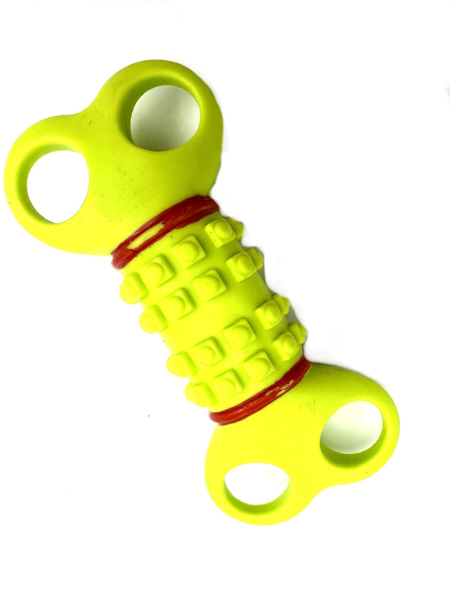 12cm Yassı Kemik Köpek Diş Kaşıma Oyuncağı