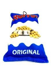 Ruffus Cips Şeklinde Sesli Hışırtılı Peluş Cips Köpek Oyuncağı
