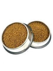 2 ADET Büyük Boy Çelik Kaydırmaz Tabanlı Köpek Mama ve Su Kabı 34CM