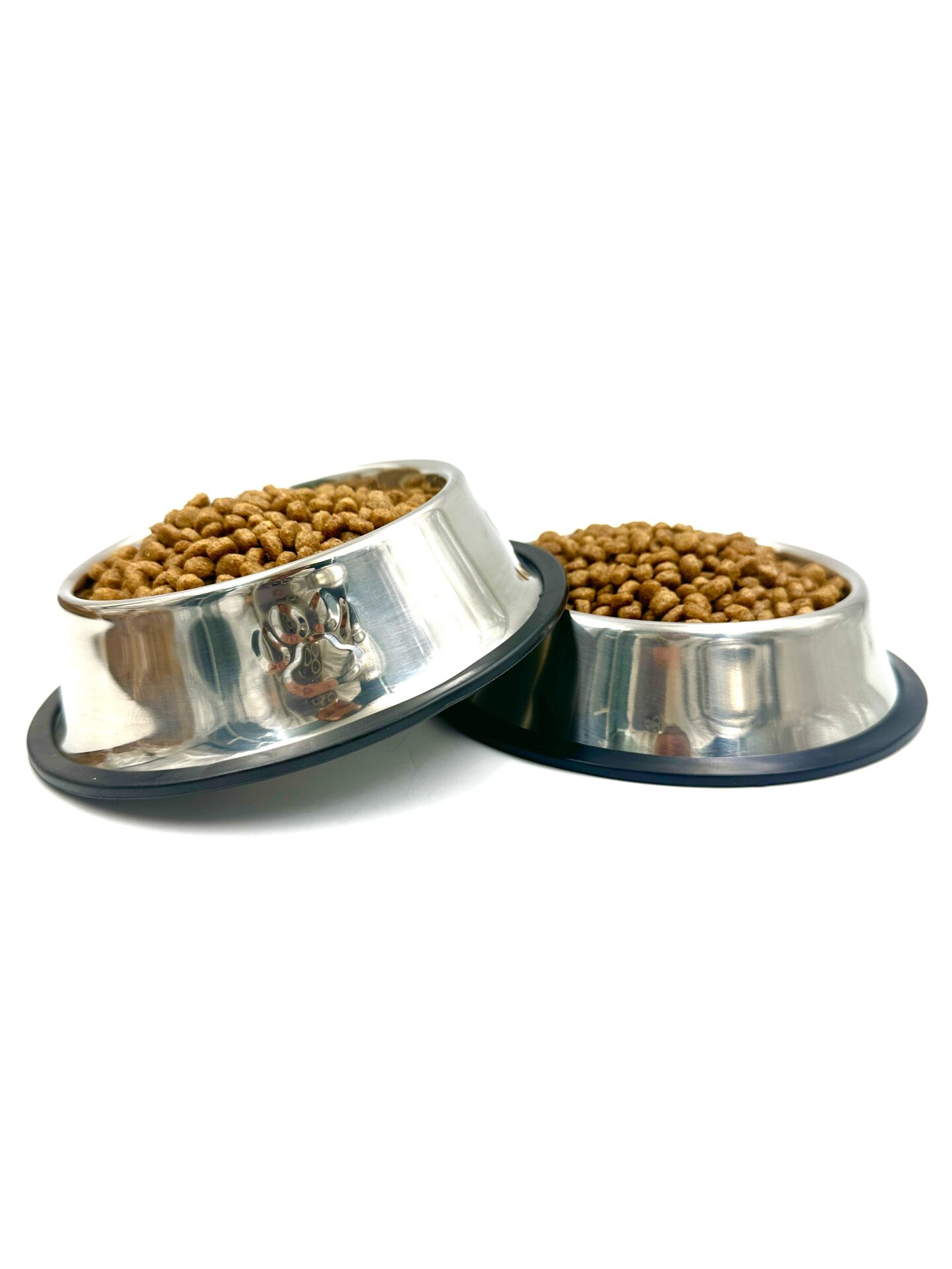 15 cm Paslanmaz Çelik Kaydırmaz Mama Kabı – Kedi & Köpek İçin