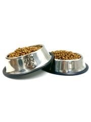 15 cm Paslanmaz Çelik Kaydırmaz Mama Kabı – Kedi & Köpek İçin