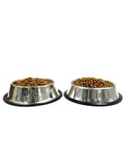 15 cm Paslanmaz Çelik Kaydırmaz Mama Kabı – Kedi & Köpek İçin