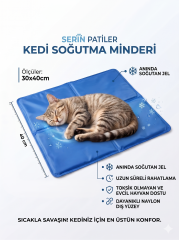 Kendinden Soğutmalı Kedi Köpek Serinletici Matı 30x40 cm