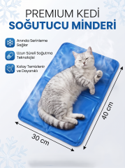 Kendinden Soğutmalı Kedi Köpek Serinletici Matı 30x40 cm