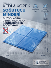 Soğutucu Köpek Yatağı Kedi Serinletici Matı - 40x50 cm