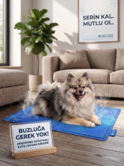 Soğutucu Köpek Yatağı Kedi Serinletici Matı - 40x50 cm