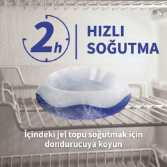 Kedi ve Köpek Soğutucu Mama ve Su Kabı - 350 ml (16 cm)