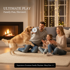 Dayanıklı Zıplayan Köpek Oyuncağı Top - M (7.6 cm)