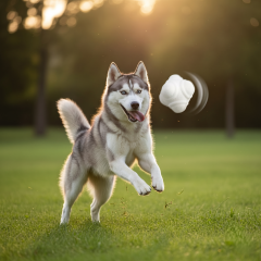 Dayanıklı Zıplayan Köpek Oyun Topu - S (6.3 cm)