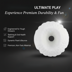 Sağlam Zıplayan Köpek Oyun Topu - 6.3cm