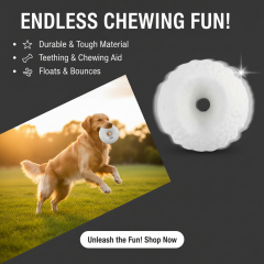 Sağlam Zıplayan Köpek Oyun Topu - 6.3cm