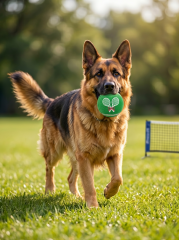 Dayanıklı Sert Köpek Çiğneme Topu (10 cm)