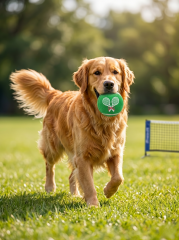 Dayanıklı Sert Köpek Çiğneme Topu (10 cm)