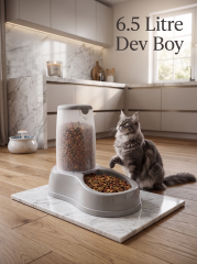 6.5L Akıllı Damacana Kedi Köpek Mama Kabı