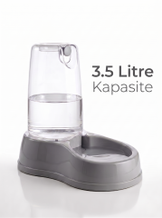Otomatik Akıllı Damacana Kedi Köpek Su Kabı - Hazneli 3500 ML