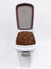 Contalı Hava Geçirmez Kedi Köpek Mama Saklama Kabı 15lt