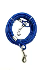 Köpek Bahçe Bağlama Halatı 10 Metre 5mm Mavi