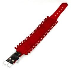 Sarı-Siyah Nazar Boncuklu 10 Zilli Deri Köpek Tasması