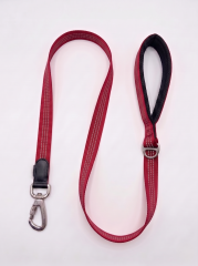 Büyük Irk Reflektörlü Köpek Gezdirme Tasması 120 cm - 2.5 cm (Kırmızı)