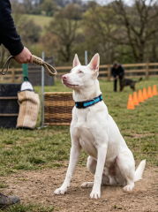Ayarlanabilir Klipsli Reflektörlü Köpek Tasması S-L (Siyah-Mavi)
