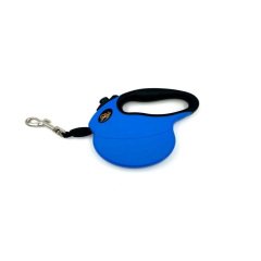 Mavi 5mt 20kg Otomatik Makaralı Köpek Gezdirme Tasması