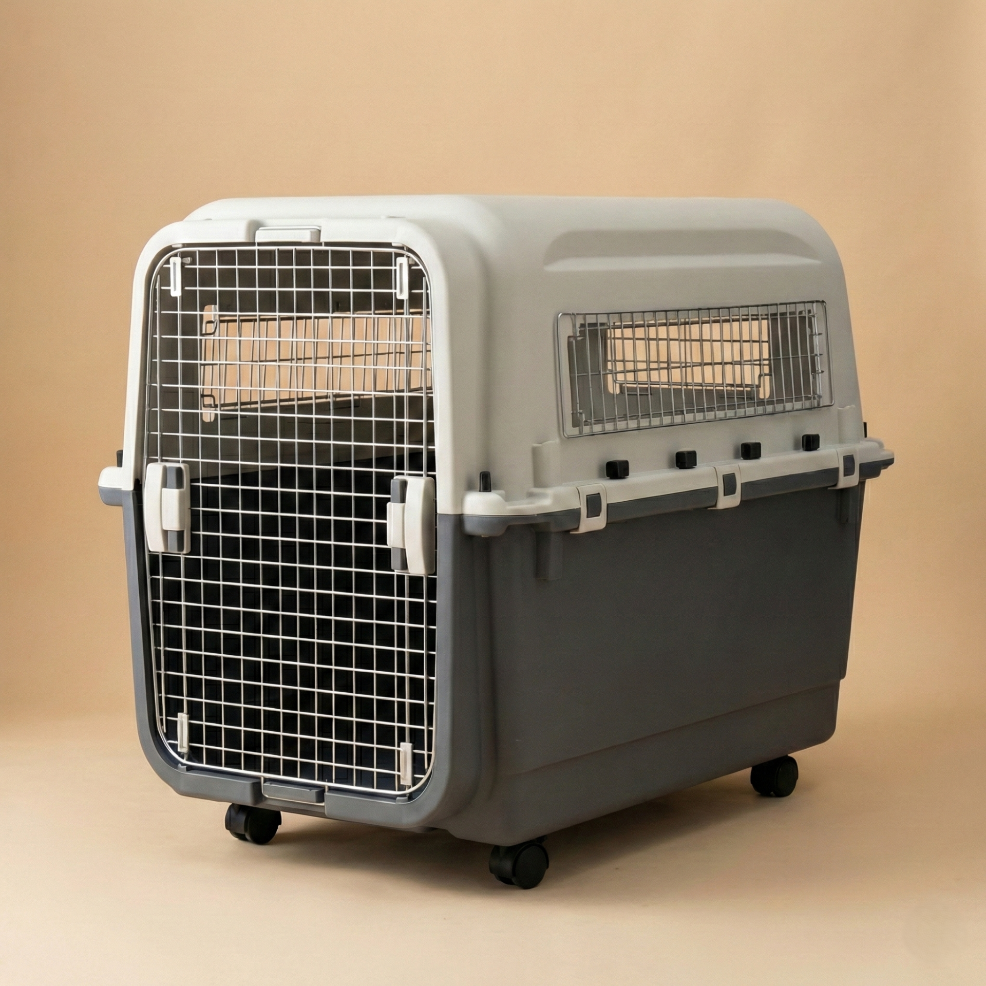 IATA Tekerlekli Kedi ve Köpek Taşıma Çantası – 80.5x56.5x64.8 cm