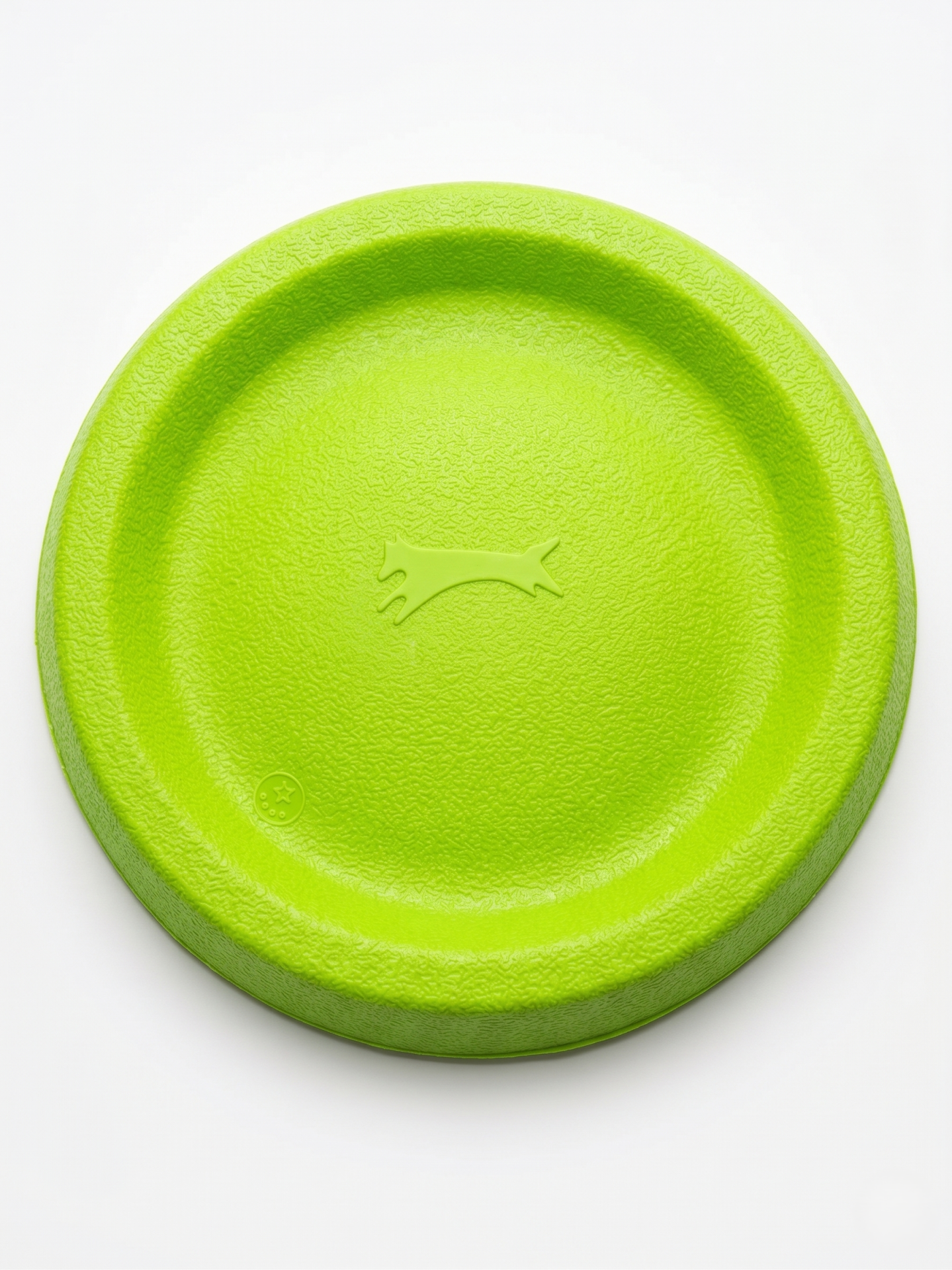 Frizbi Köpek Oyuncağı - Dayanıklı Kauçuk Uçan Disk 21 cm (Yeşil)