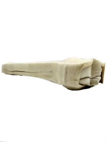 Köpek Kemiği - Doğal Sığır Derisi Çiğneme Kemiği 20 cm