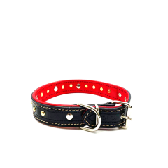 Deri Köpek Tasması 54-64 Cm _100 Hakiki Manda Derisi 1. Sınıf