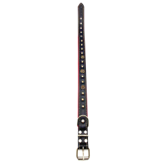 Deri Köpek Tasması 54-64 Cm _100 Hakiki Manda Derisi 1. Sınıf