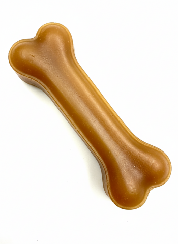 Köpek Kemiği - Küçük Irk ve Yavru Pres Sığır Derisi (Kahverengi) 5 cm