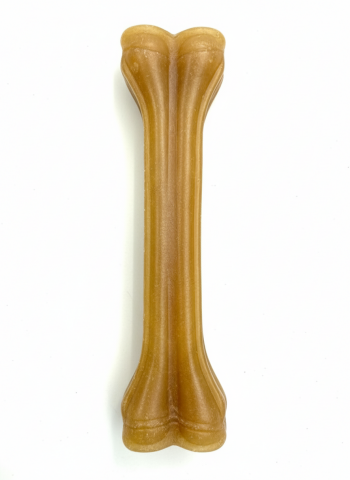 Köpek Kemiği - Pres Sığır Derisi Çiğneme Ödülü (Kahverengi) 20 cm