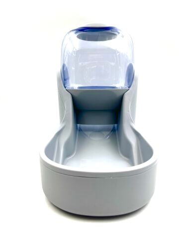 Hazneli Kedi Köpek Mama Kabı - Otomatik Akıllı Damacana (Gri) (3800ml)