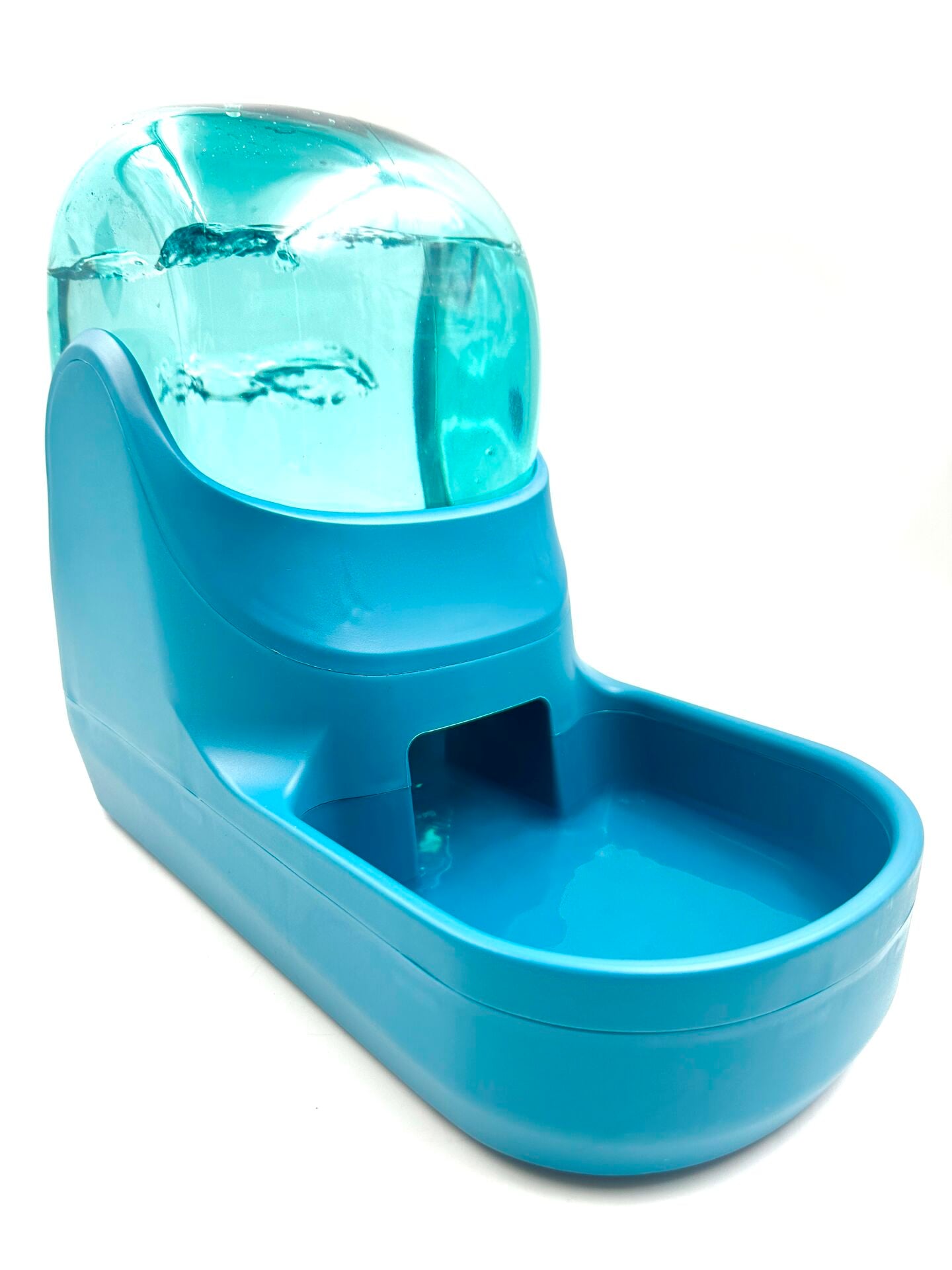 Hazneli Akıllı Kedi Köpek Su Kabı - Otomatik Damacana (Mavi) (3800ml)