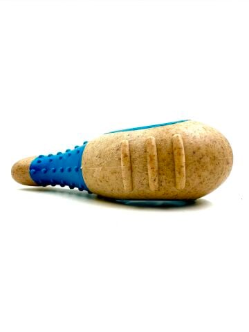 Tavuk Butu Köpek Oyuncağı - Sığır Eti Aromalı (Mavi) (XL - 14 cm)