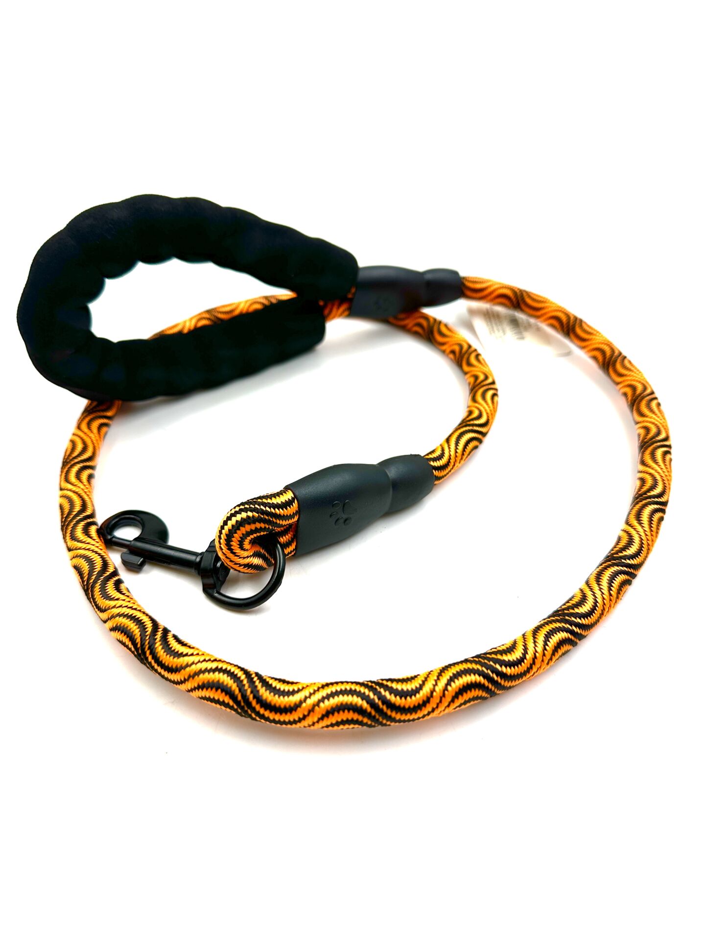 Köpek Gezdirme Tasması - Yumuşak Tutma Kulplu (Turuncu) (120cm)