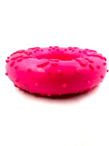Küçük Irk ve Yavru Köpek Diş Kaşıma Oyuncağı - Tartar Önleyici 7cm (Pembe)